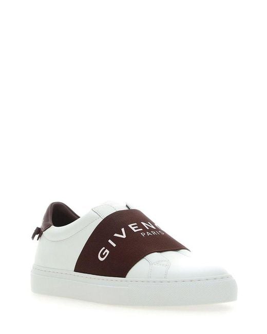 Givenchy White Paris Webbing Sneakers