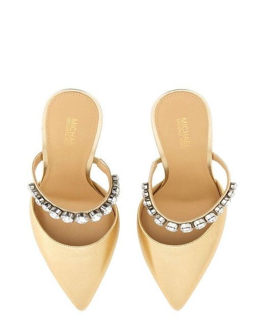 Michael Kors Metallic Mule "jessa"