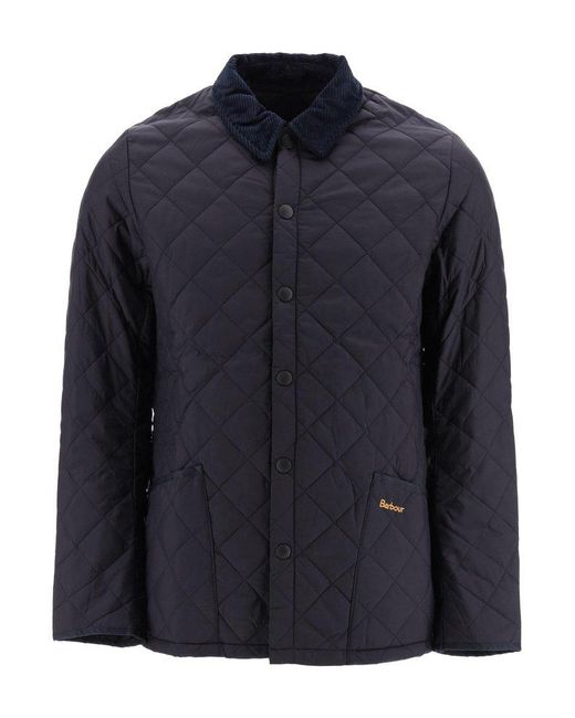 Barbour Synthetic Heritage Liddesdale Jacket in Navy (Blue) for Men ...