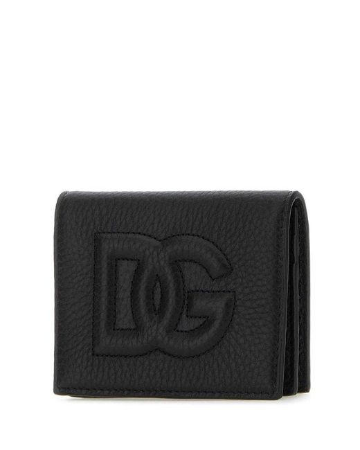 Dolce & Gabbana Black Document Holder for men
