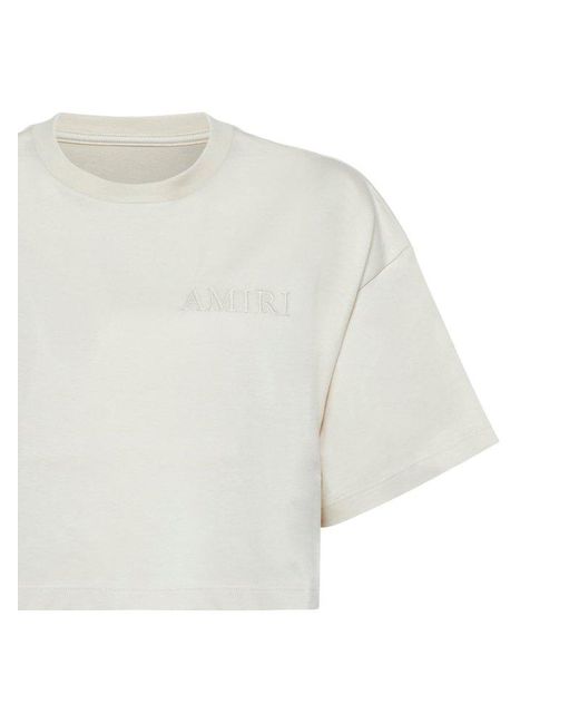 Amiri White T-Shirts And Polos