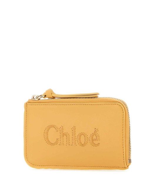 Chloé Orange Chloe Wallets