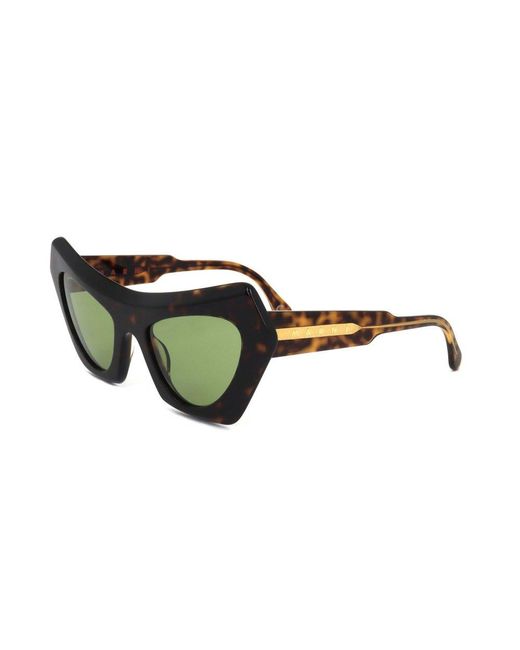 Marni Green Devil's Pool Cat Eye Frame Sunglasses