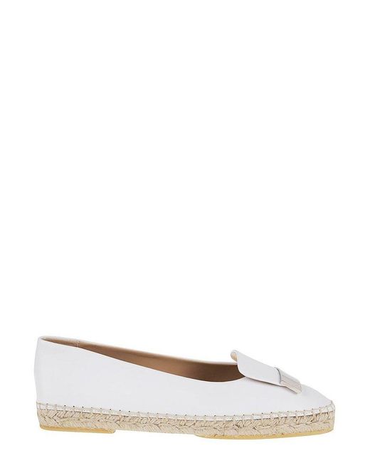 Sergio Rossi White Sr1 Espadrillas