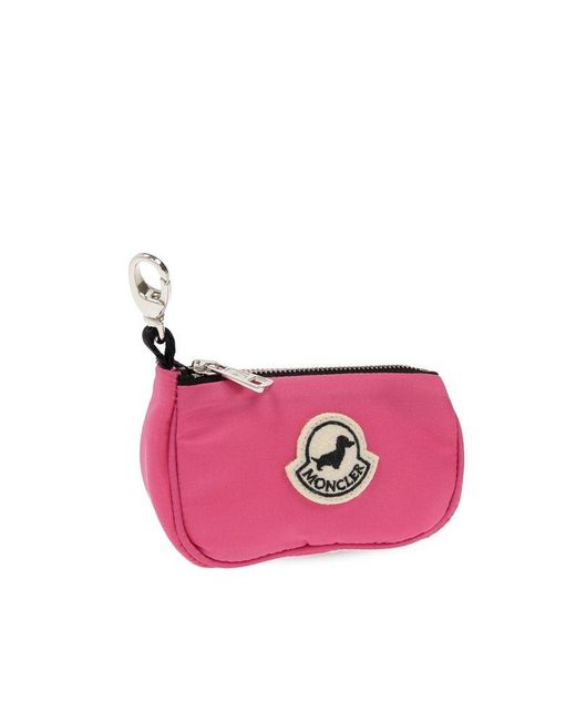 Moncler Genius Pink Moncler X Poldo Dog Couture Dog Bag Holder