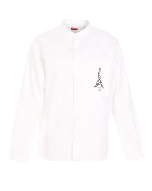 KENZO White Paris-japan Shirt for men