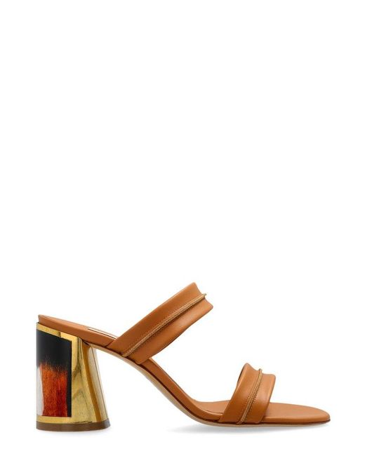 Casadei Brown Bighorn Cleo Heeled Sandals