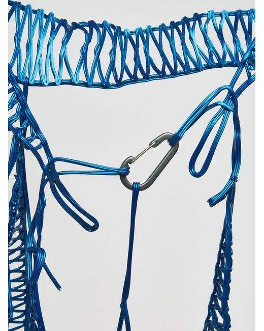 KASIA KUCHARSKA Blue Climbing Harness Bottoms