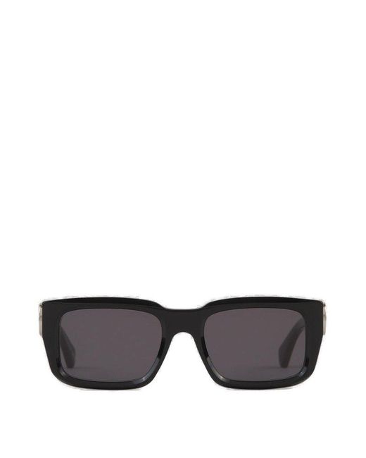 Off-White c/o Virgil Abloh Black Hays Square Frame Sunglasses for men