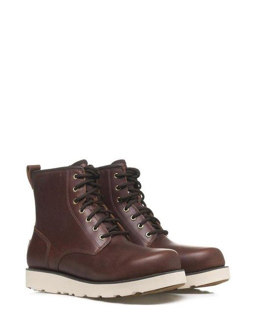 Ugg Brown Cason Lace-up Boots for men