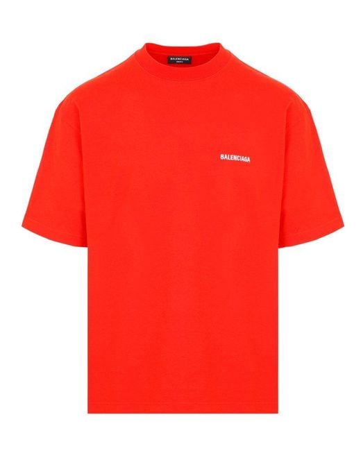 Balenciaga Classic Embroidered T-shirt for Men | Lyst