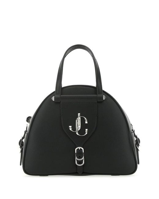 Jimmy Choo Varenne Small Bowling Bag in Black Lyst