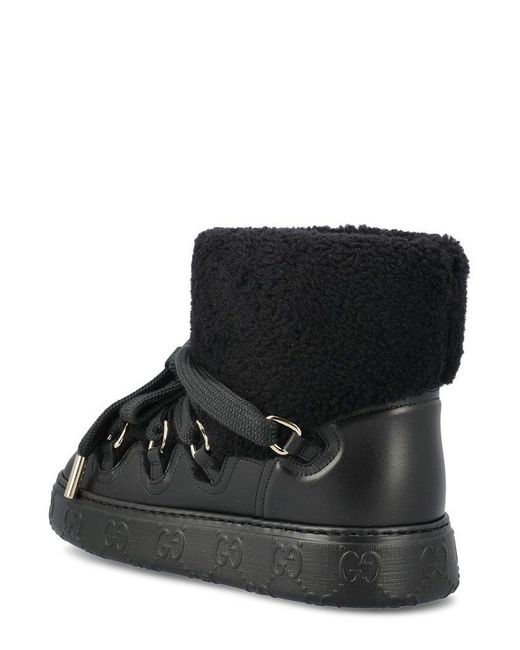 Gucci Black Flat Shoes