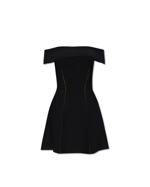 Zimmermann Black Off-The-Shoulder Dress
