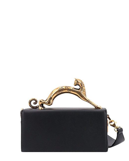 Lanvin Black Leather Handbags
