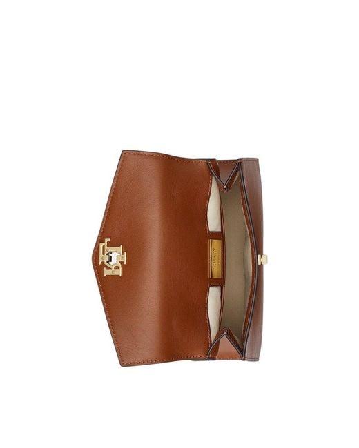 Ralph Lauren Brown Convertible Crossbody