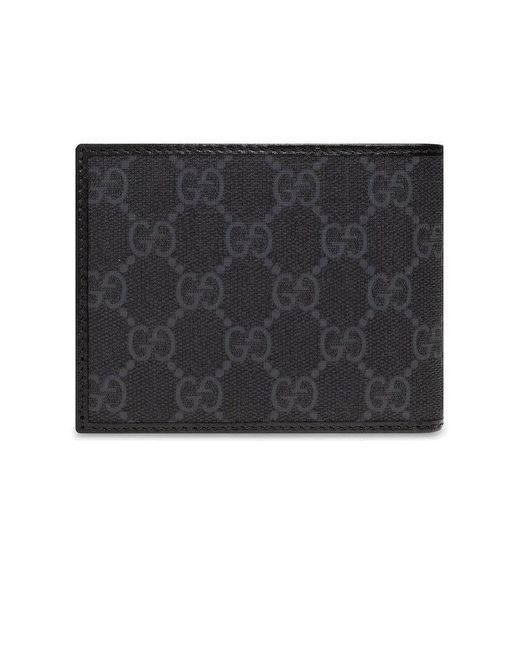 Gucci GG Fabric Wallet in Black Lyst