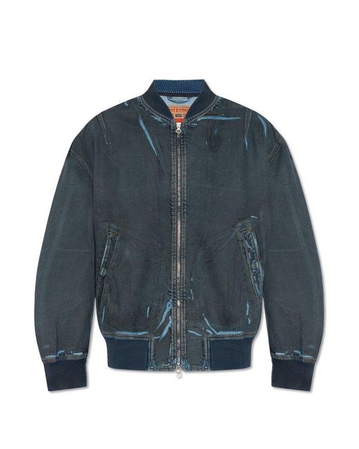 DIESEL Blue 'd-vinz-s' Jacket, for men