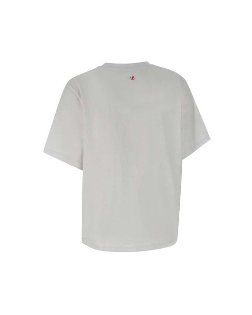 Victoria Beckham White T-Shirt With Print