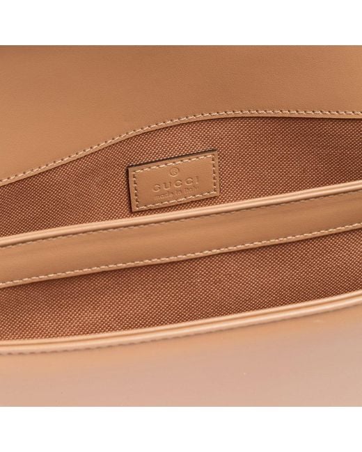 Gucci Natural GG Marmont Matelassé Shoulder Bag