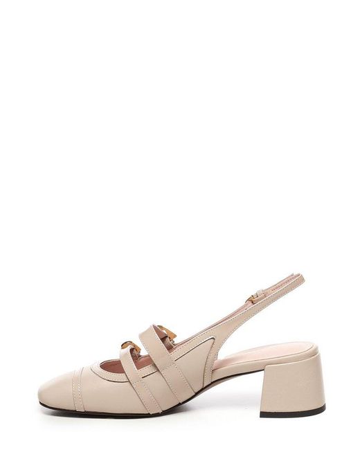 Coccinelle Pink Maia Slingback Pumps