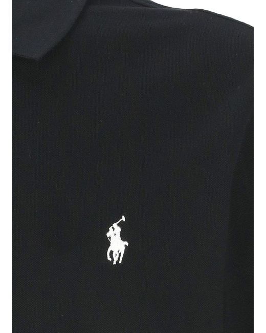 Polo Ralph Lauren Black T-Shirts And Polos for men