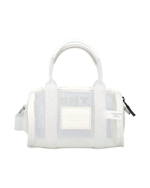 Marc Jacobs White The Mini Duffle Bag