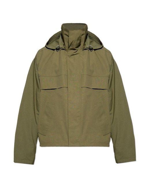 【関税＆送料込み】Bottega Veneta Short Hooded Coat 0400019067999_BLACKFONDANT?wid