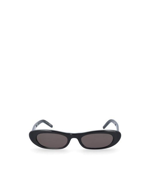 Saint Laurent White Sl 557 Cat-eye Sunglasses