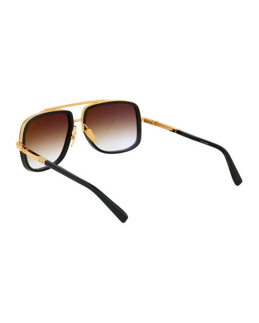 Dita Eyewear Multicolor Square Frame Sunglasses