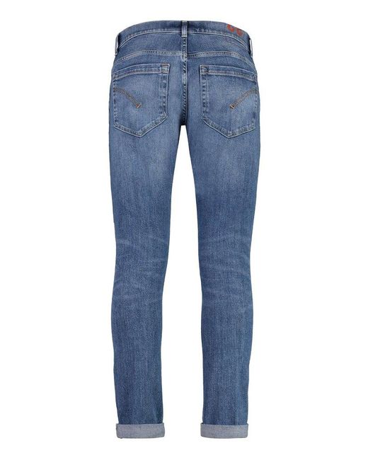 Dondup Blue George Slim Jeans for men