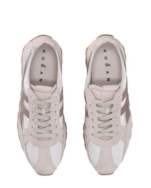 Hogan Multicolor H671 Side Logo Patch Sneakers for men