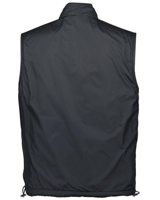 Moncler Black Reversible Padded Gilet for men