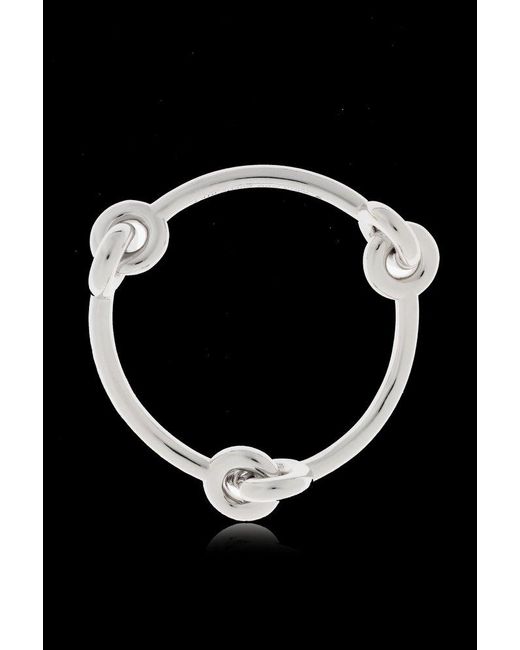 Kate Spade Black Interlock Bangle