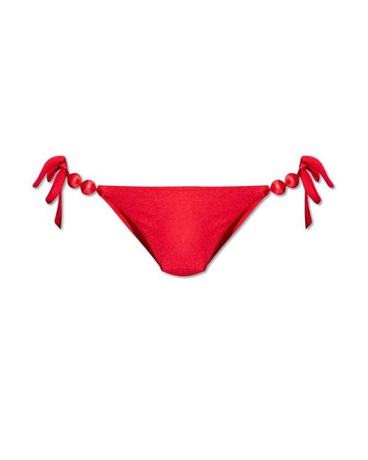 Cult Gaia Red ‘Euphrasia’ Swimsuit Bottom