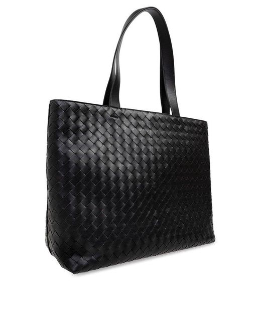 Bottega Veneta Black Shopper Bag, for men