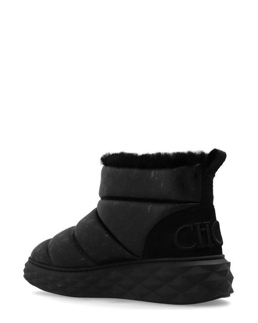 Jimmy Choo Black Xan Snow Boots