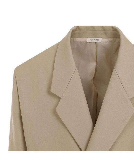 Fear Of God Natural Double-breasted Blazer for men