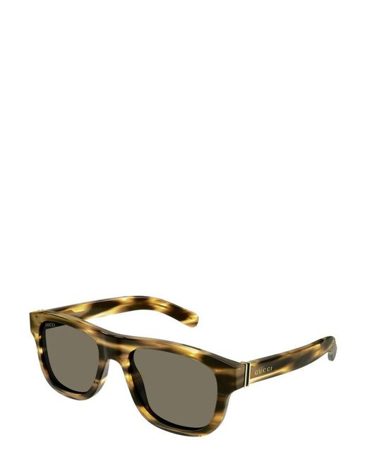Gucci Green Panthos Frame Sunglasses for men