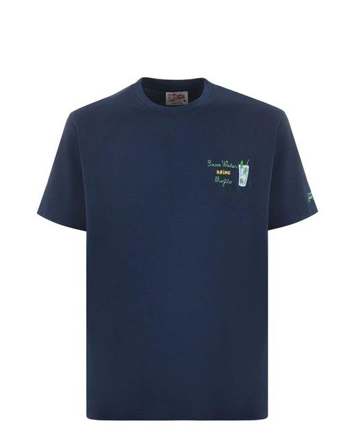 Mc2 Saint Barth Blue T-Shirt for men