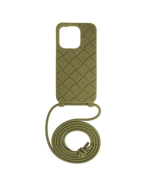 Bottega Veneta Green Iphone 15 Pro Case, for men