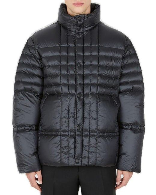 Burberry Emberton Puffer Jacket in Gray for Men | Lyst