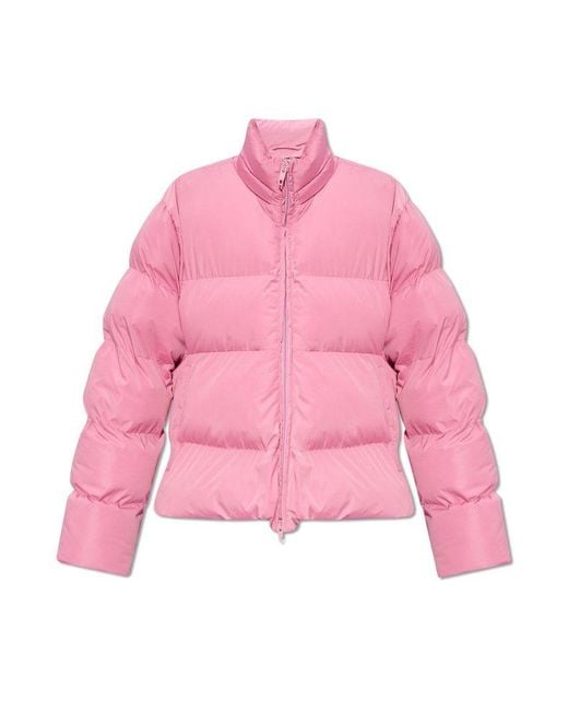 Balenciaga Pink Jacket With Logo,
