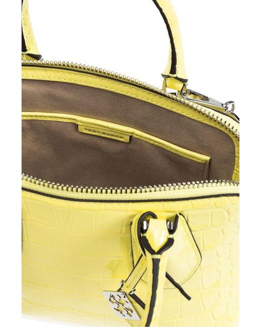 Tory Burch Yellow ‘Swing Mini’ Shoulder Bag