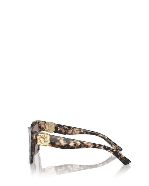 Dolce & Gabbana Multicolor Butterfly Frame Sunglasses