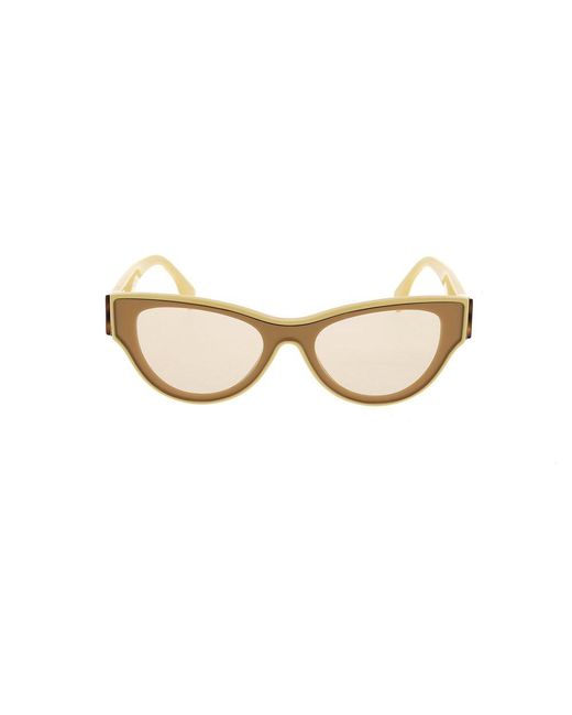 Fendi Black Cat-eye Frame Sunglasses