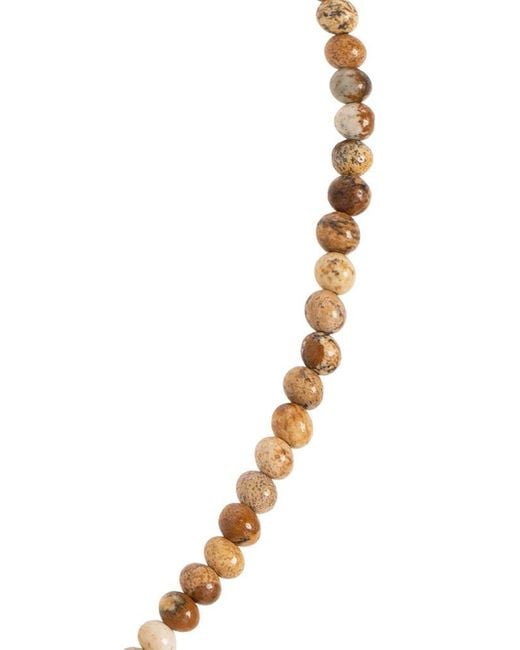 Isabel Marant White Stone Necklace for men