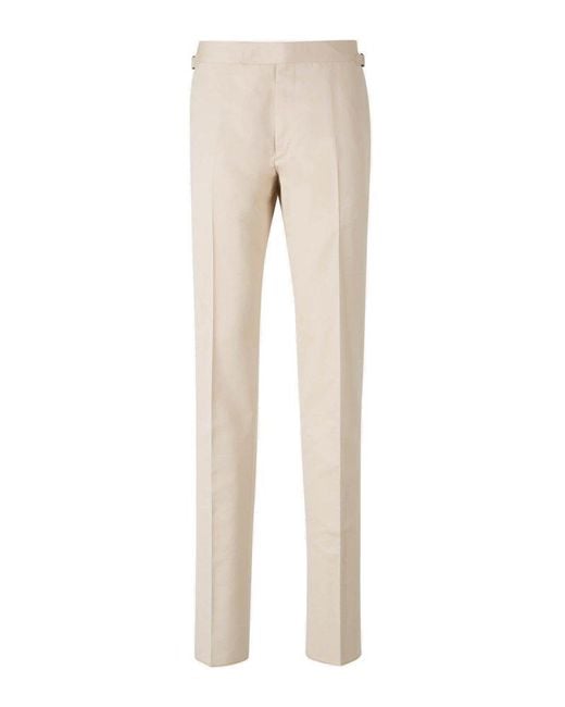 Tom Ford Natural Single-Breasted Tailored Suit for men