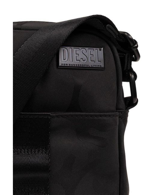 DIESEL Black 'dsrt Crossbody' Shoulder Bag, for men
