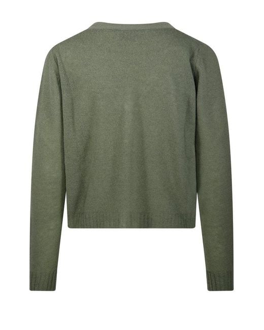 Be You Green Buttoned Knit Cardigan